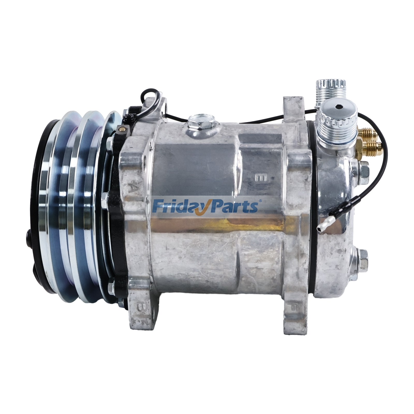 FridayParts 12V 2-Rillen-Keilriemen 508 Klimakompressor für PCE