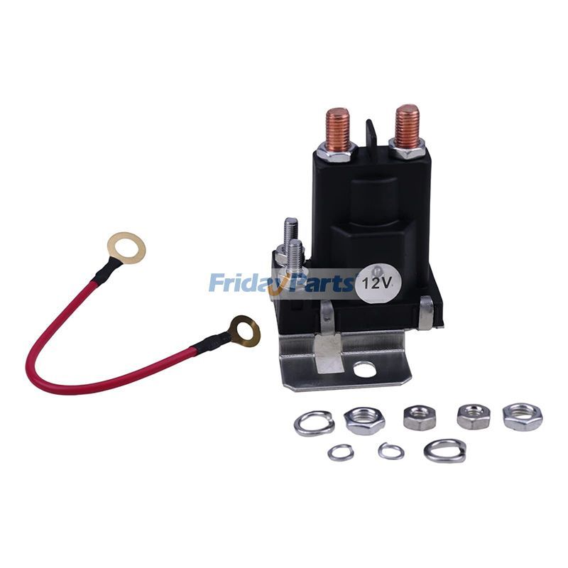 Solénoïde de moteur 12 V 4 pôles Meyer 15370 1306070 412301 pour chasse-neige