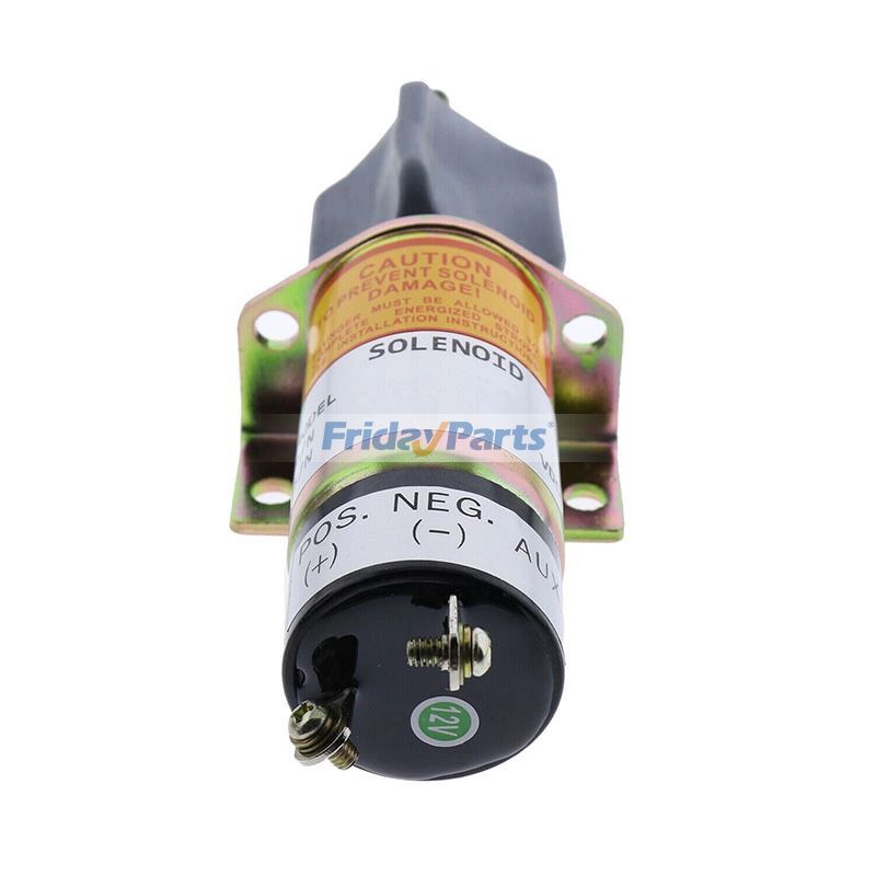 12V 2 Terminals ShutDown Solenoid for Kubota UpRight Scissor Lift LX31 LX41 in Stock in China,USA