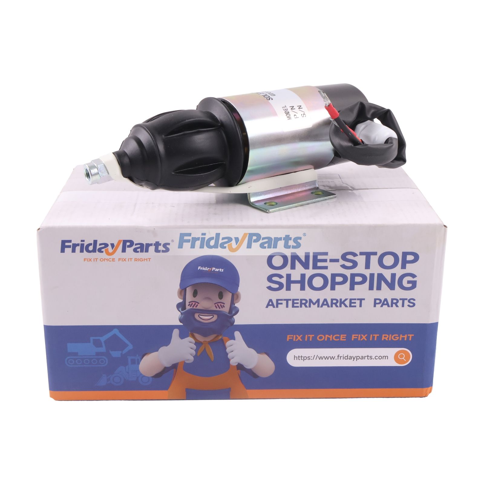 12V 2 Wires Stop Shutoff Solenoid Valve 873754 872825 for Volvo Penta Engine TAD1230G TAMD102D TAMD61A TD1210G TMD122A