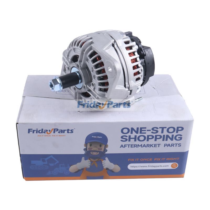Alternador de 12 V 200 A 01240625044 5264312 para motor Cummins 6C8.3 ISB4.5 QSB4.5 QSB6.7 QSC8.3 QSL9 Agco Gleaner Combine C62 R42 R52 R62 R65 R72