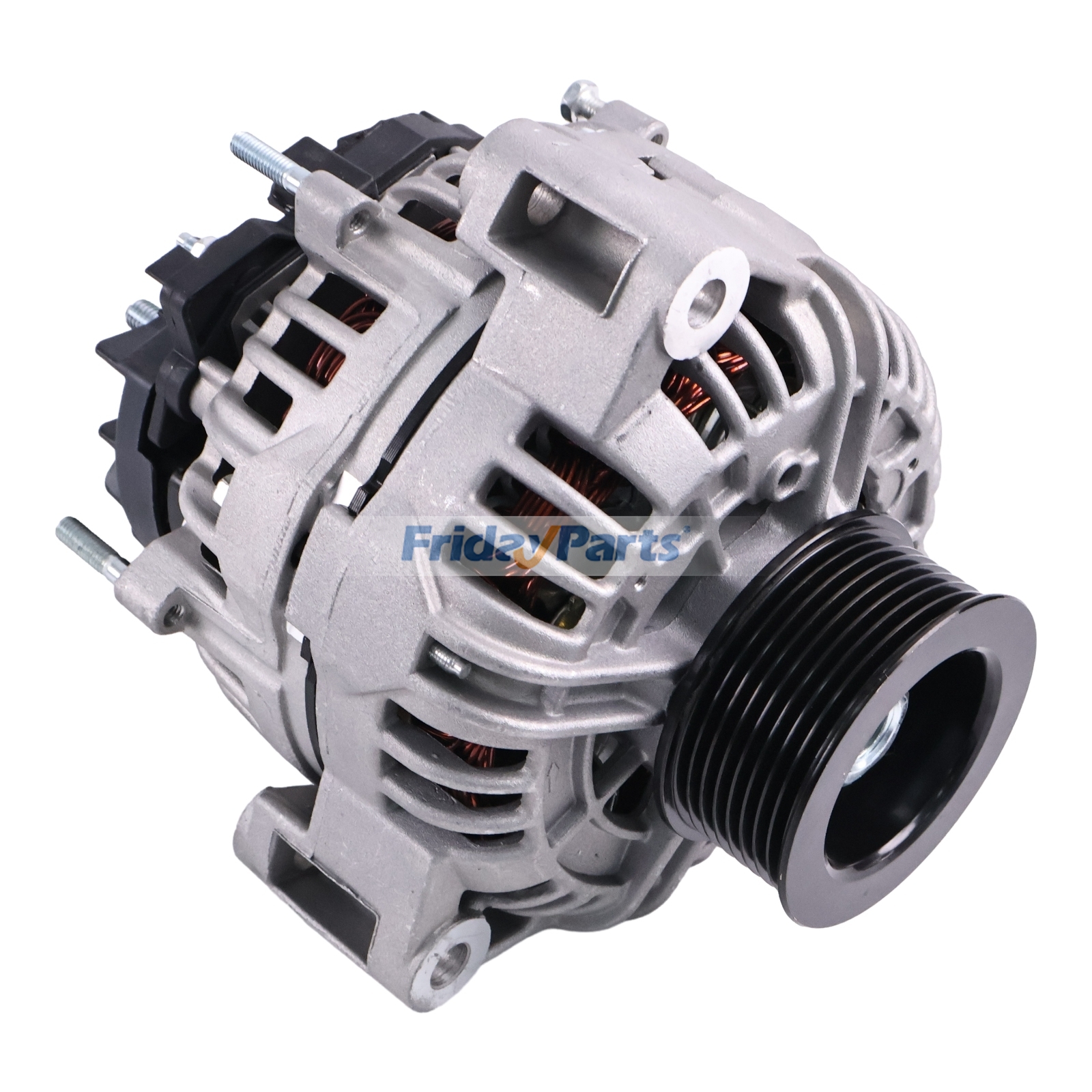 12V 200A Alternator 0124625084 RE544808 RE554472 AT384632 0124625214 90156697 for John Deere Engine 4045 6090 6135 Tractor 9410R 9460R 9510RT Loader 437E