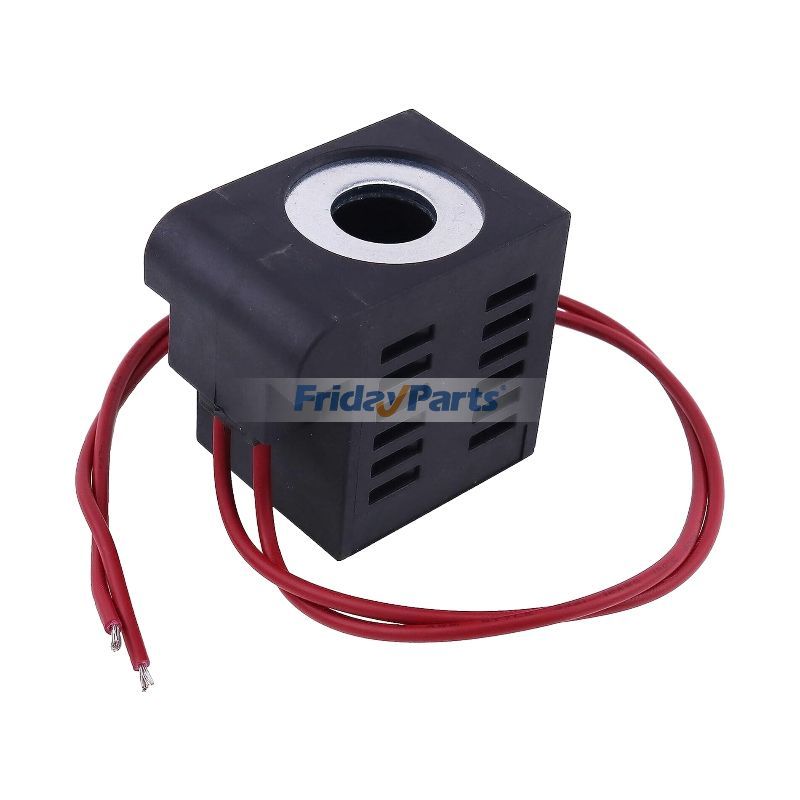 2Pc 12V 22W Solenoid Valve Coil for Hydraulic Power Unit Lift Dump Valve Stem Series 10 12 16 38 58 for Others