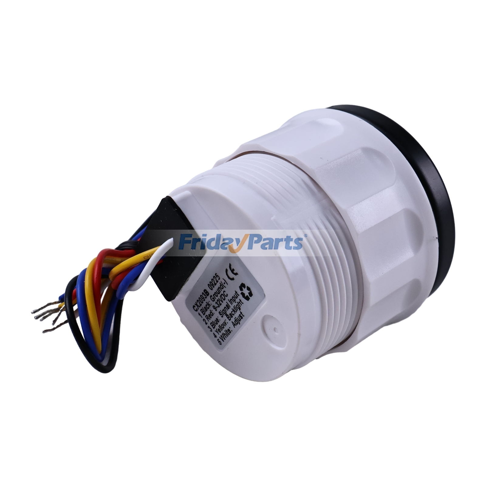 12V 24V 52mm 7 Color Trim Gauge Meter in Stock in China