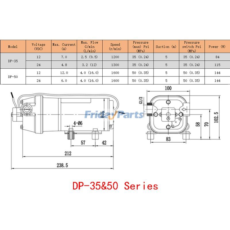 車両,清掃用具 マイクロ高圧ダイヤフラムポンプ