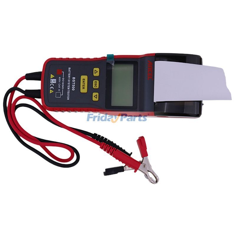 12V 24V Ancel Battery Tester With Thermal Printer for Car Duty in Stock in China