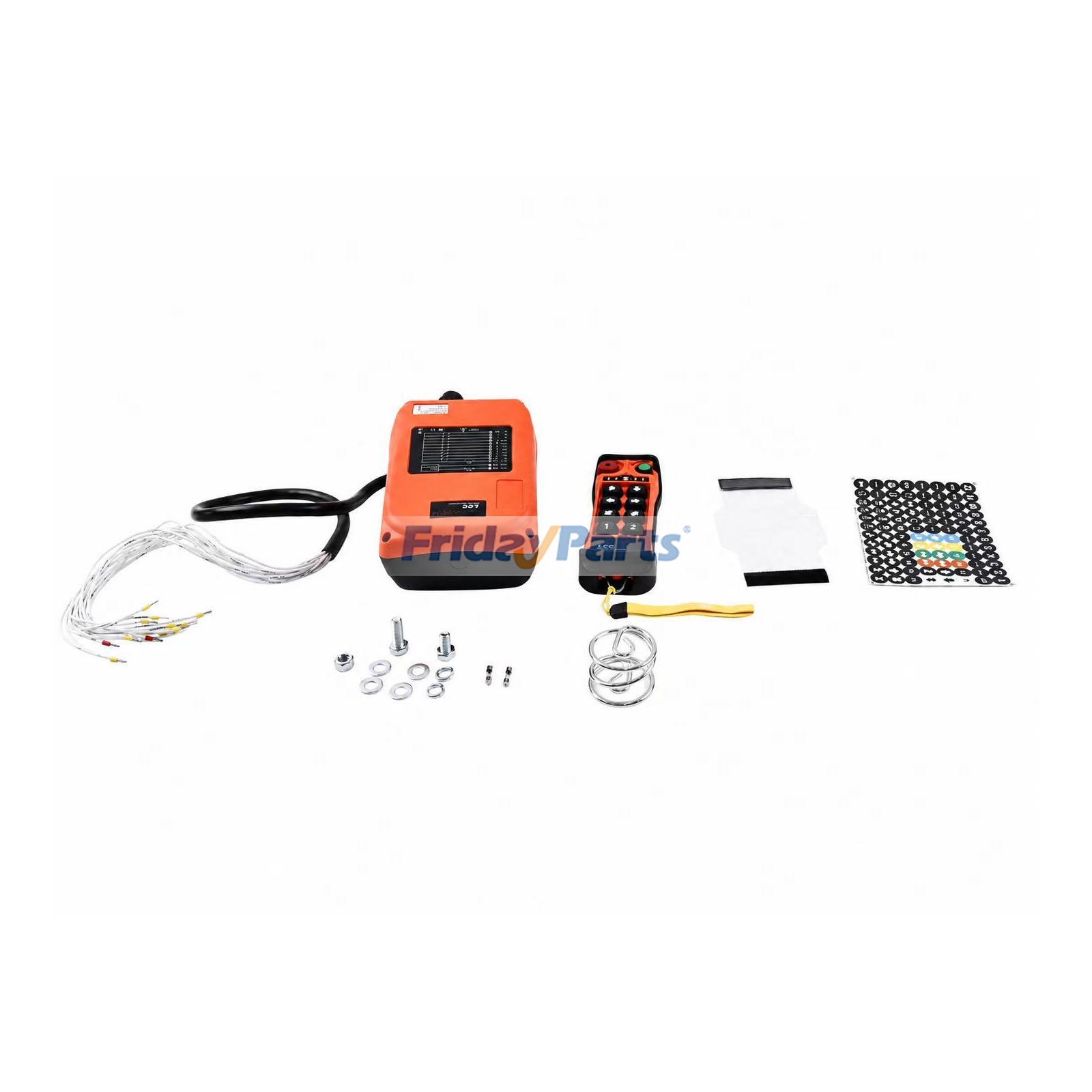 12V-24V Q800 Industrial Wireless Remote Control Kit for Bridge Crane Electric Lift Hoist Overhead Tower