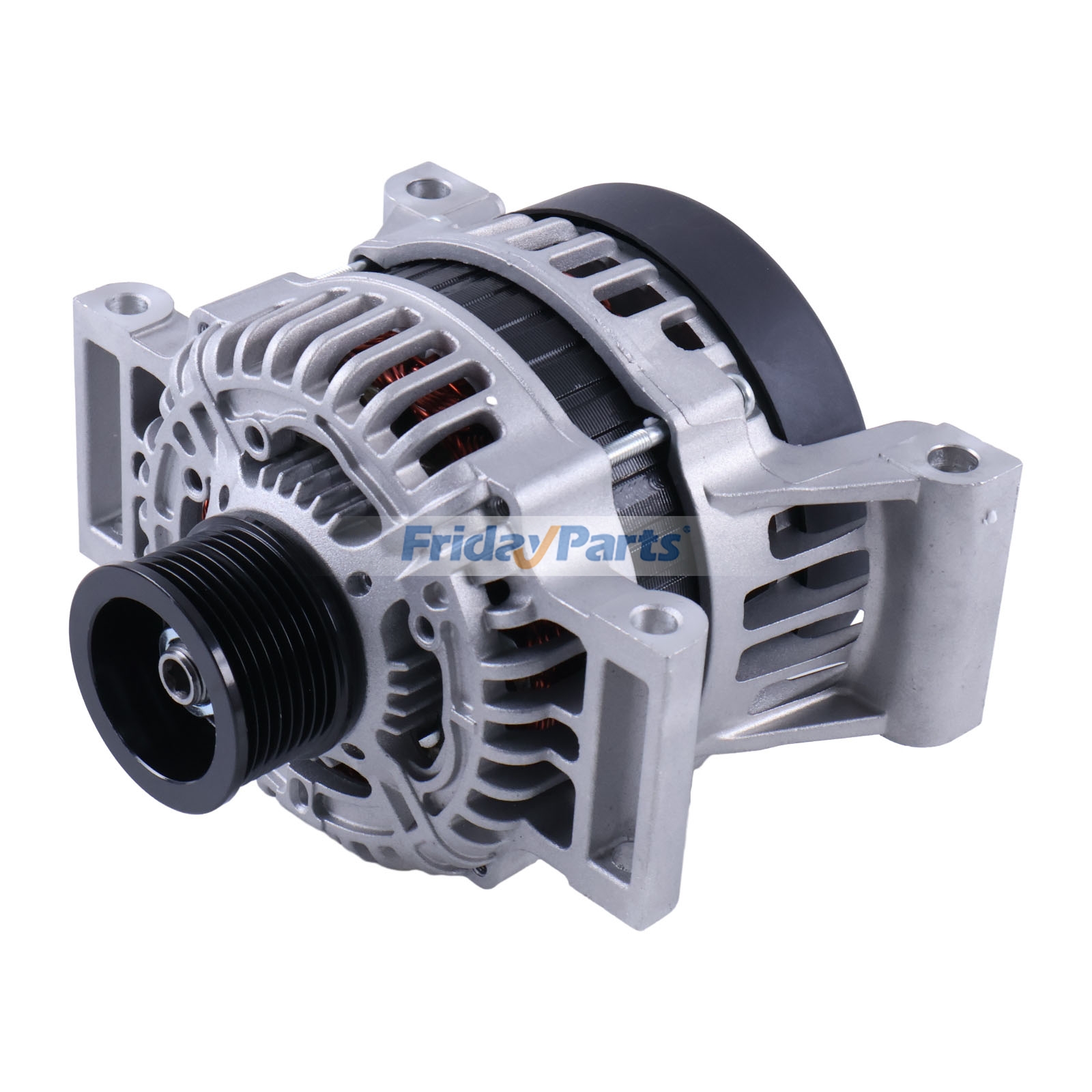 12V 250A Alternator DZ124395 for John Deere Engine 13.6L 6068 6090 6136 Tractor 8R410 9R590 8R370 9R640 8RX410