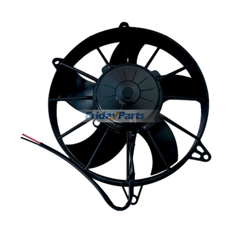 12V 255mm Aftermarket Spal VA15-AP70/LL-51A Condenser Fan for Tractor Harvester Excavator