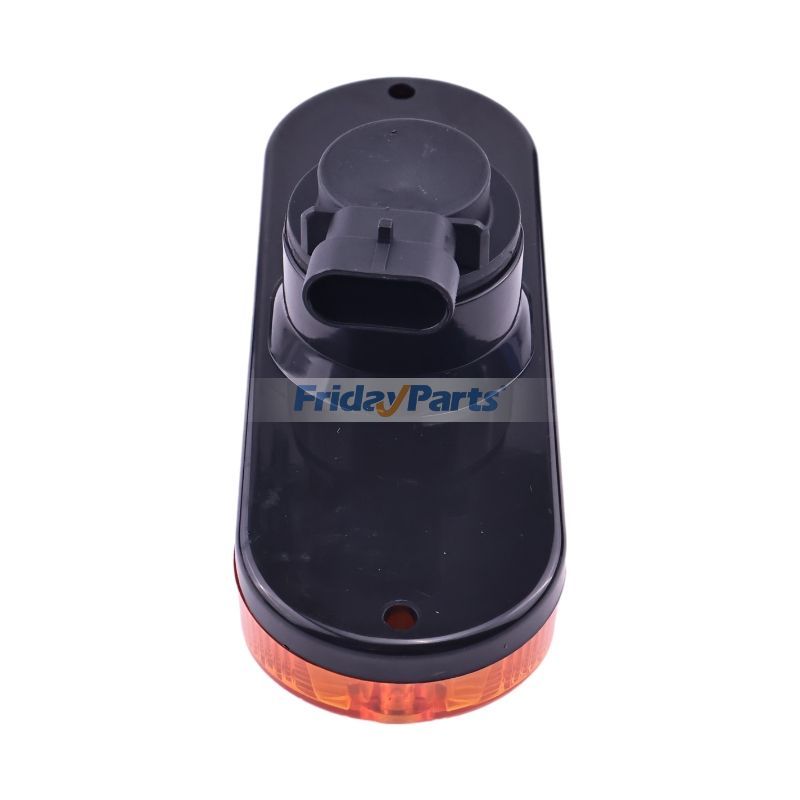 Luz trasera de advertencia de 12 V y 27 W 87629587 para cargadoras New Holland C227, L213, L215, L216, L221 y L225 de FridayParts