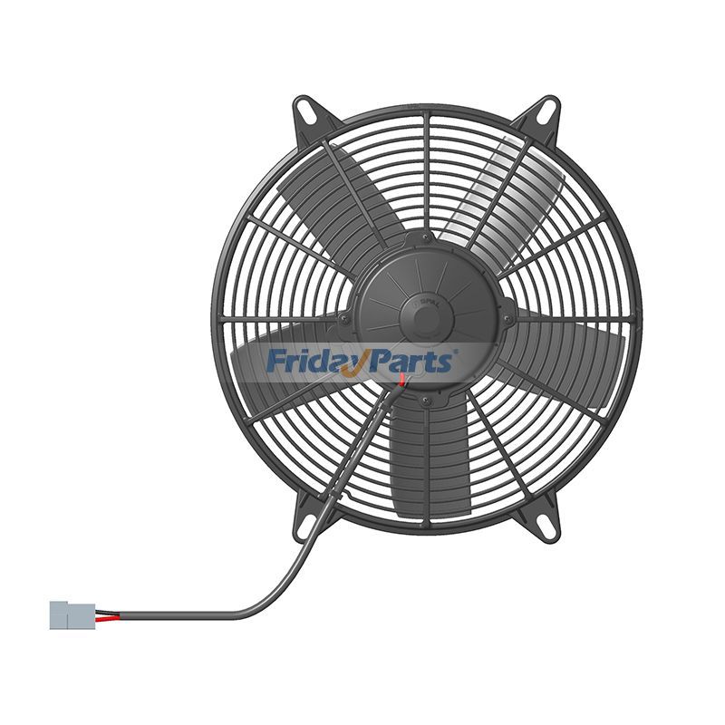 12V 280mm Aftermarket Spal VA59-AP70/LL-37A Condenser Cooling Fan for Bus Excavator Truck