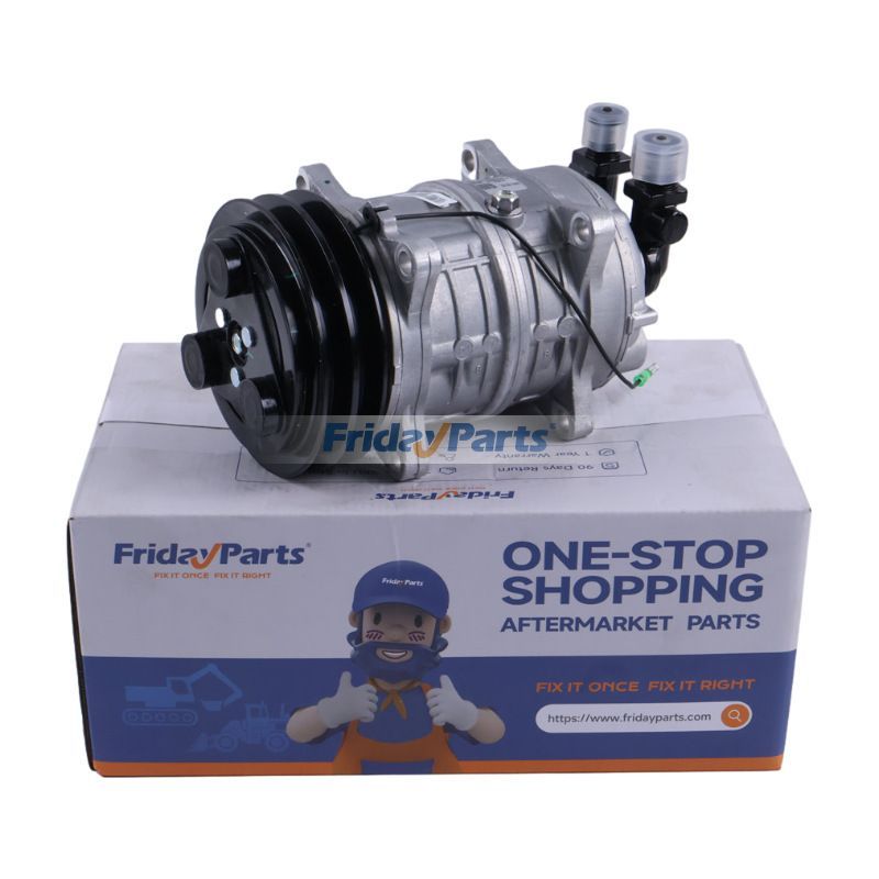 Compresseur de climatisation 12 V 2 A 18-10158-06 pour unité de réfrigération Carrier R-134A R-404A