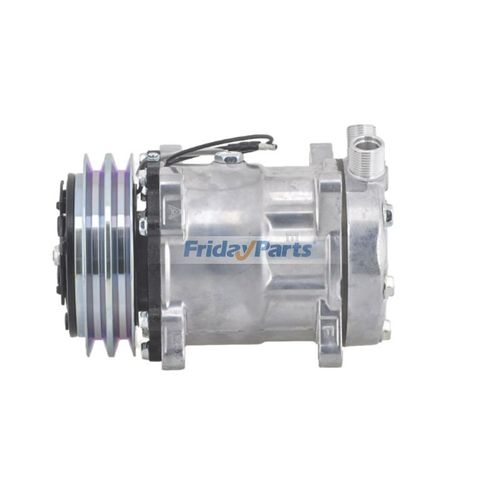 12V 2PK 125mm Sanden SD709 A/C Compressor 7409