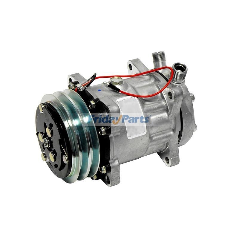 12V 2PK 132mm Sanden SD510 A/C Compressor 5709 for Ford Truck F700 1989 ...