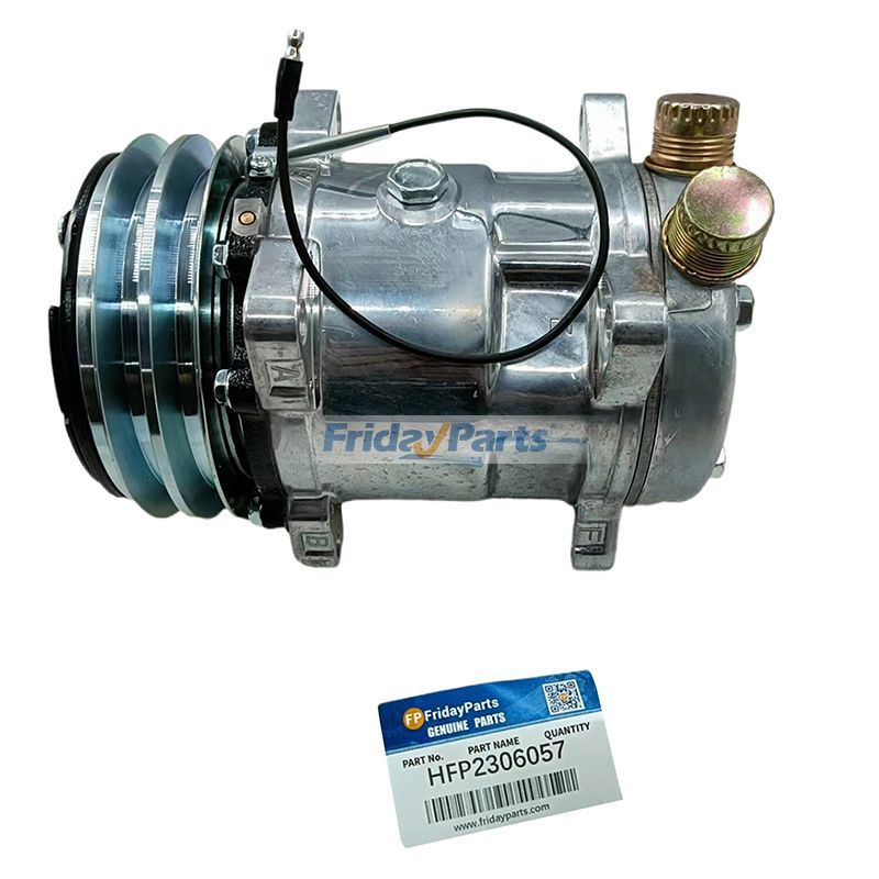 Compresor de aire acondicionado SD5H14 de 12 V, 2 unidades, 132 mm, 4529 6642 6678 para Sanden