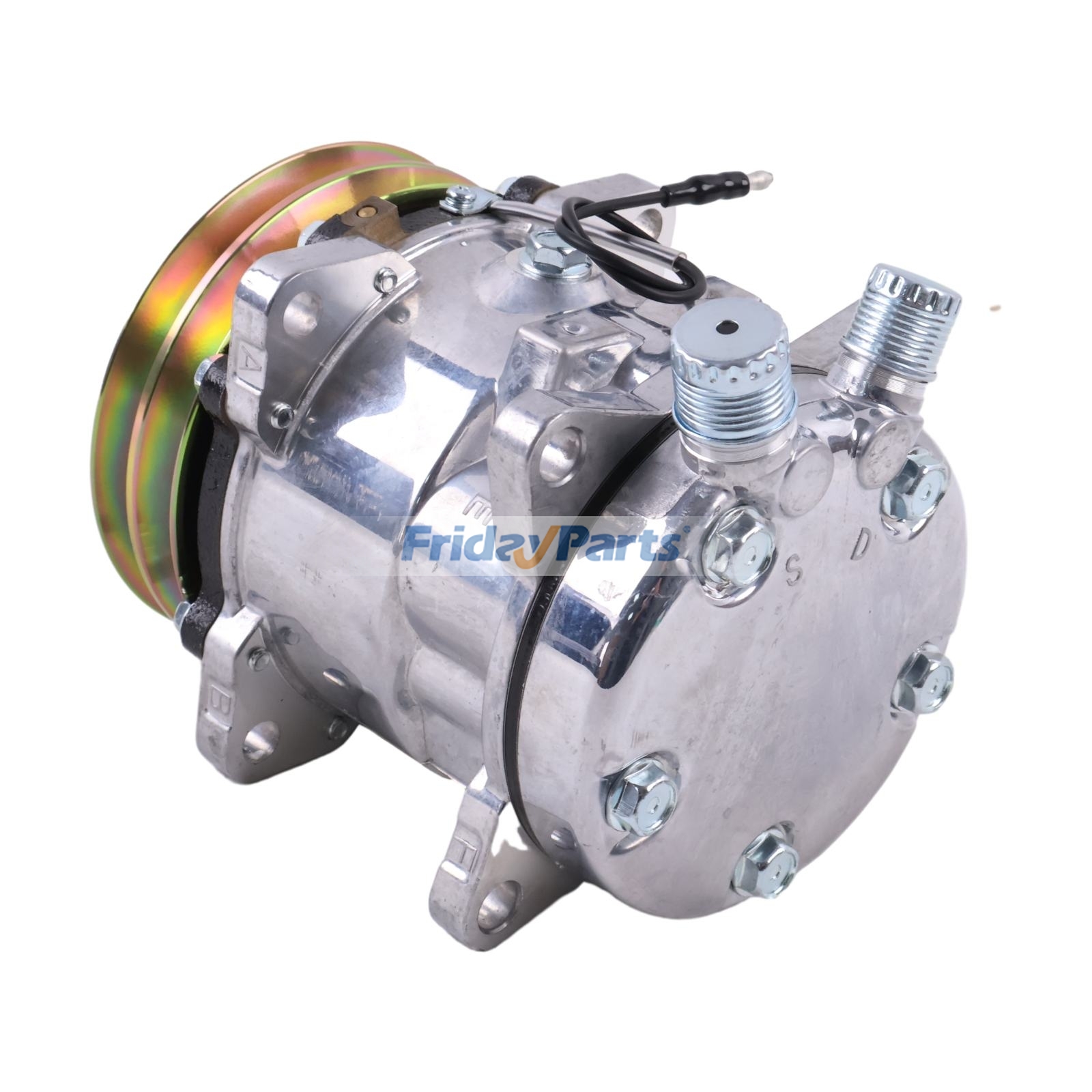 A/C Compressor compatible with Engine,Tractor
