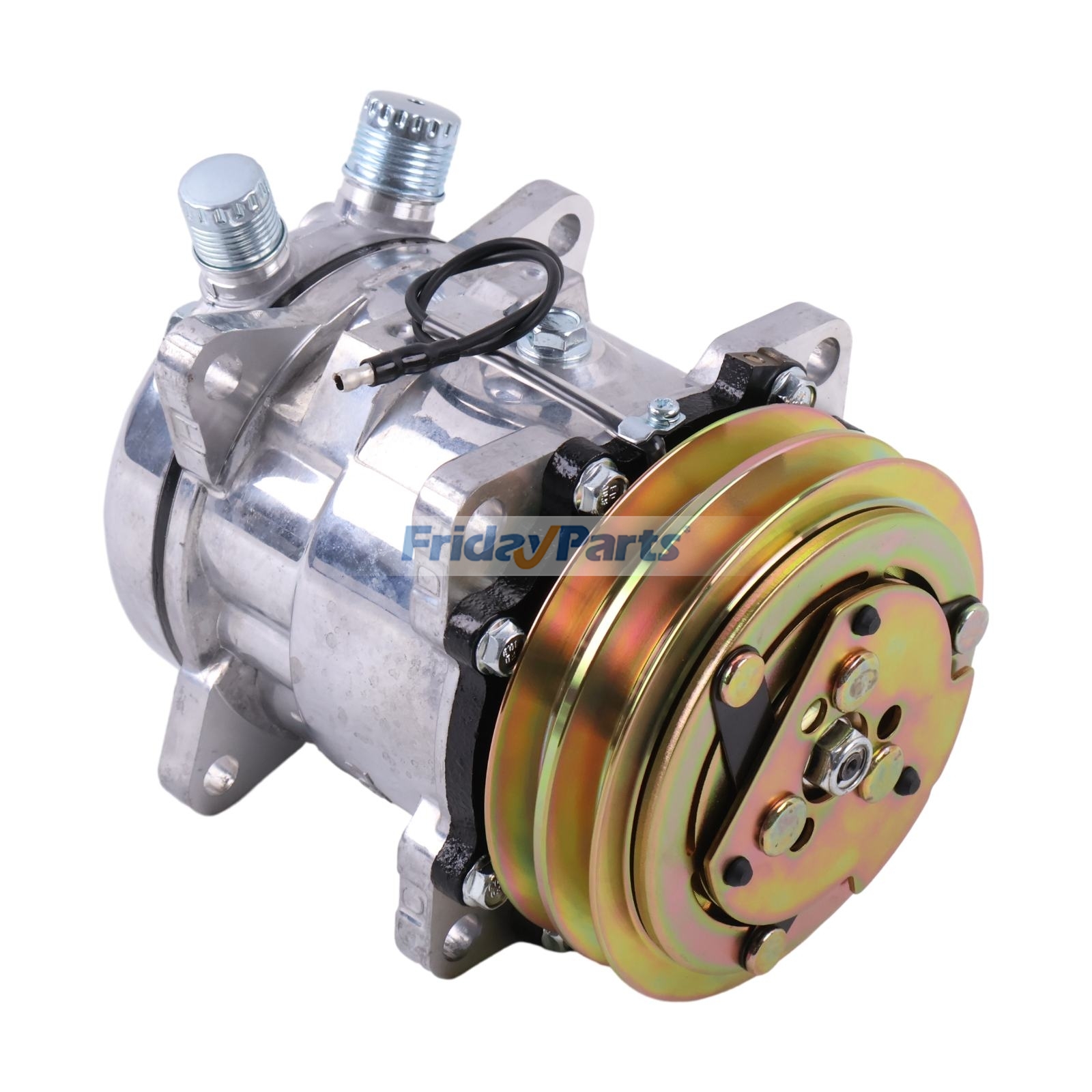 12V 2PK 5H09 125MM A/C Compressor TCU18904 for John Deere Engine 3029 4045 Tractor 5215 5215F 5300 5310 5310N 5315F 5315V 5400N 5410 5410N 5415 5500