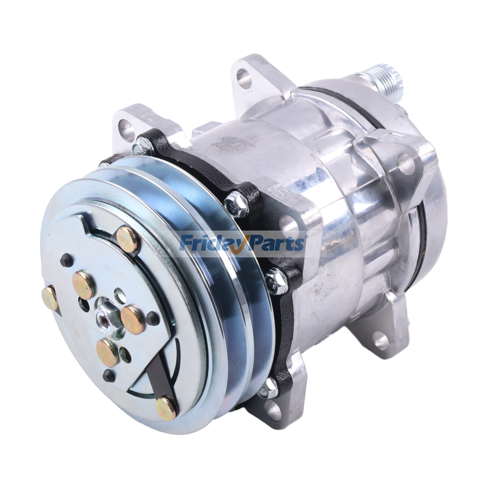 12V 2PK SD5H09 125MM A/C Compressor 1911506010 for Takeuchi Excavator TB138FR TB145 TB153FR Loader TL12V2 TL6R TL8