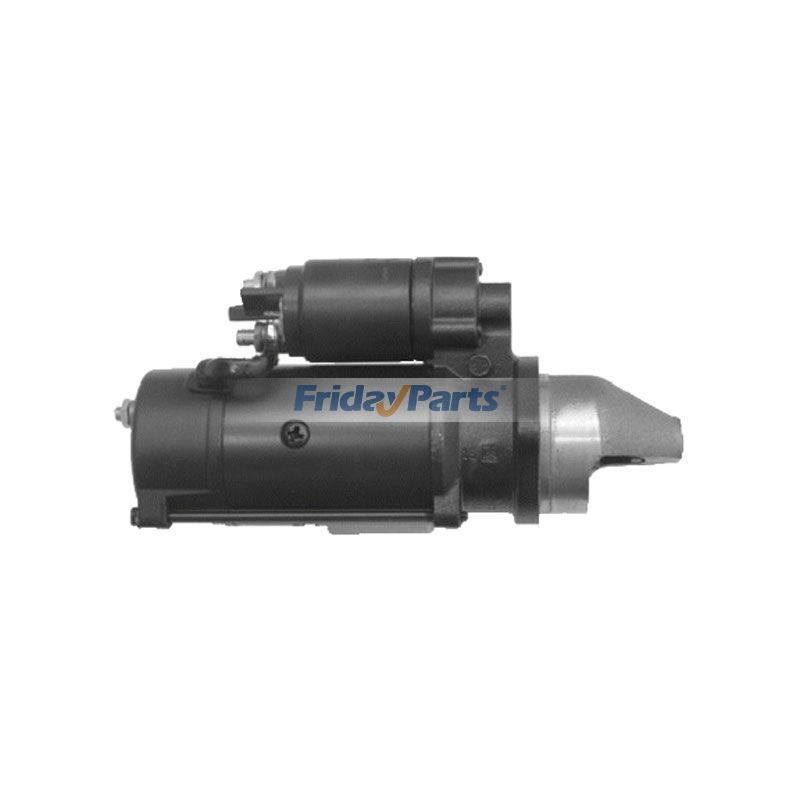Motor de arranque de 12 V y 3,0 kW 7000661 para tractores Deutz 1020, 2012, 1013, 2013, 913, 914, Claas Arion 610C, 620C, 630C y Renault Ares 710, 720 y 836.