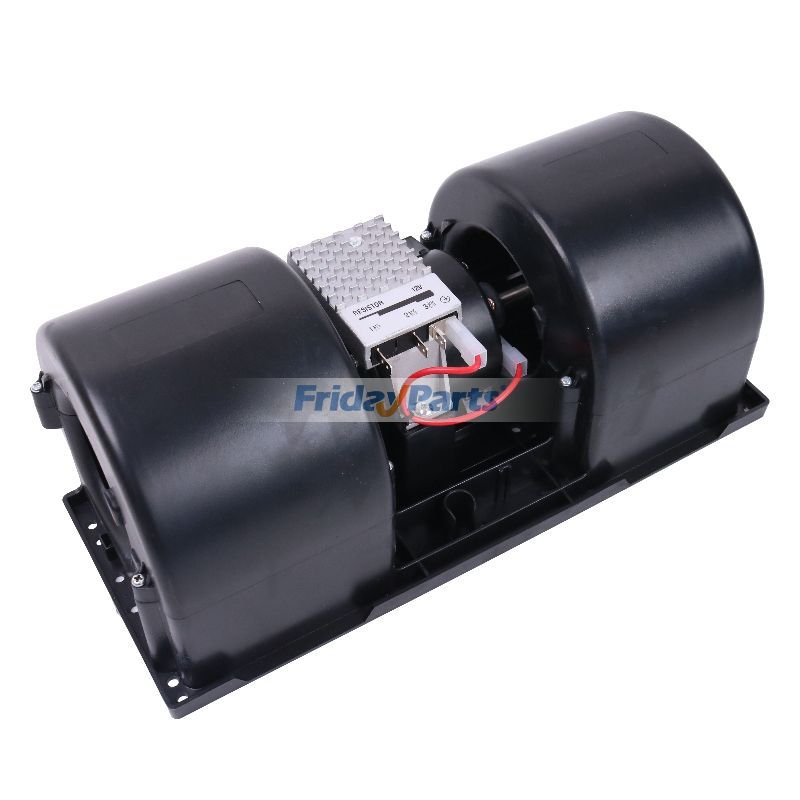 12V 3 Speed Dual Wheel Blower Motor 134684473 for CASE Tractor CS100 CS120 CS130 CS90 CVX130 CVX1135 CVX1155 CVX1195