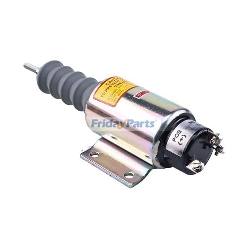 12V Shut Down Solenoid – Universal, SA3193-12, Same Day Shipping, 6 Month Warranty