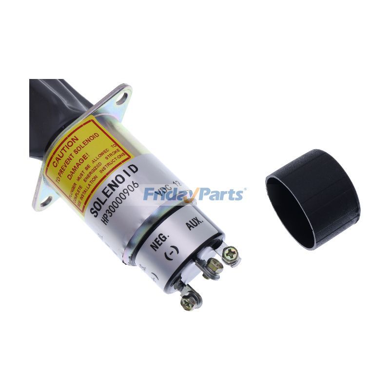 Électrovanne d'arrêt de carburant 12 V à 3 bornes, remplacement de Woodward Pour Woodward