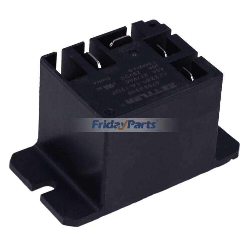 thumbnail image 2 of 2 Pack ZETTLER Style Mini Power Relay AZ2280-1A-12DF - 30A 277VAC 28VDC - New & Universal Fit 2 of 6
