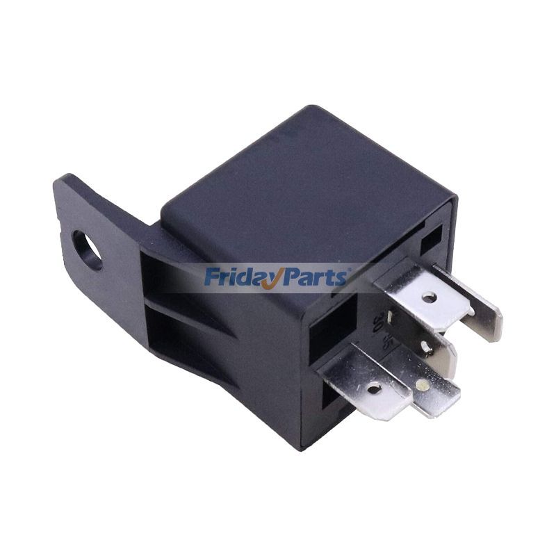 Lot de 2 relais électriques 12 V 30 A à 5 bornes de FridayParts