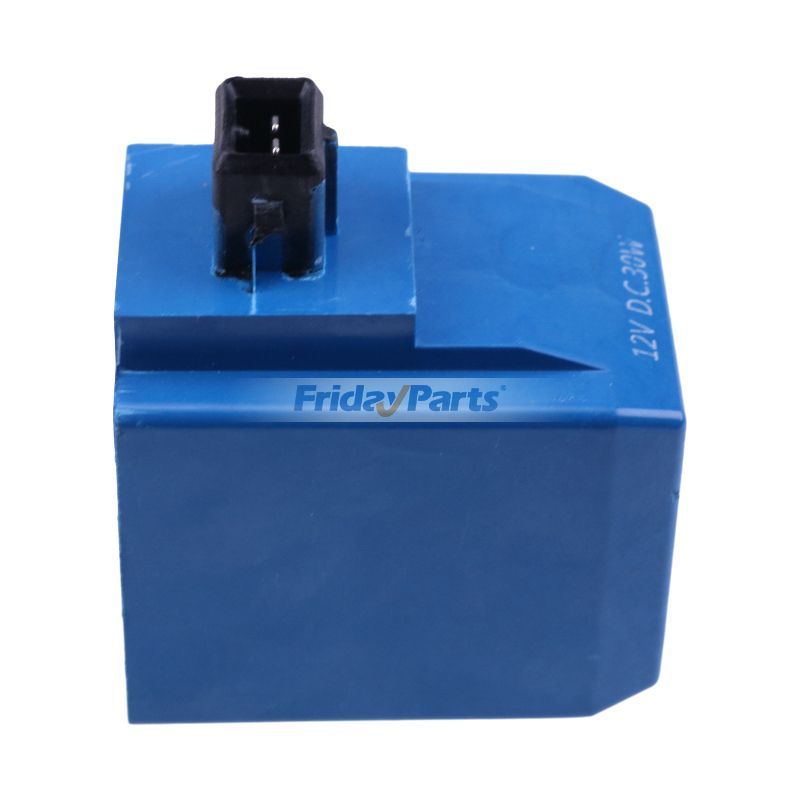 12V 30W Solenoid Valve Coil 477/00824 for JCB Loader 214E 214S 215E 215S 217S 1CX 2CX 2CXL 3CX 3CXE 4CX 4C 4C444 4CX444 Robot 150 165 165HF