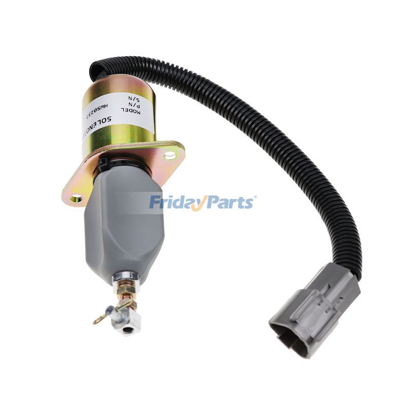 12V 3A Fuel Stop Oil Solenoid Valve in Stock in China,USA,China Stock,Germany
