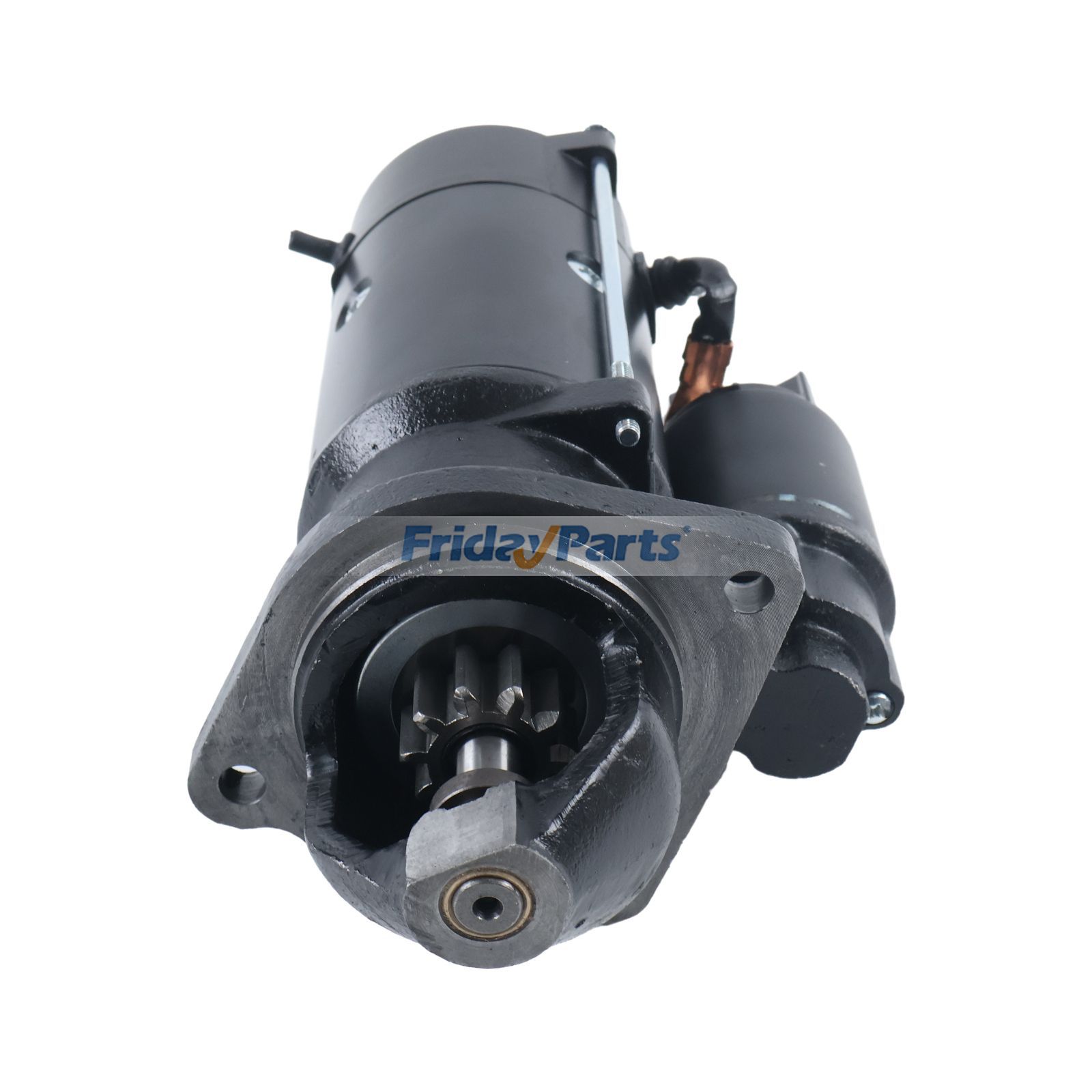 Démarreur 12 V 4,2 kW 47132888 47137534 pour moteur Iveco FPT F4CE9484C NEF 250 370 400, tracteur Case Farmall 85C, chariot télescopique Doosan DT70pourPour CASE,Pour Claas,Pour DOOSAN,Pour KOMATSU,Pour New Holland,Pour AUTRE MARQUE