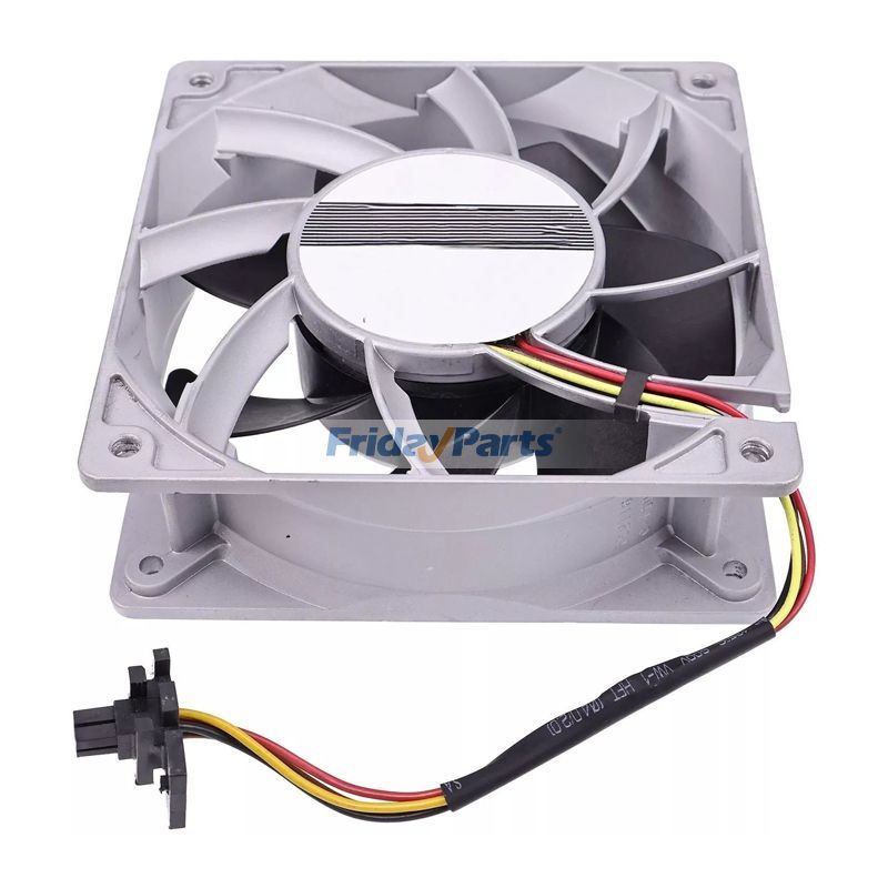 Ventilateur de refroidissement haute température Sanyo 9SX1212P1K005 12 V 4,4 A 52,8 W 120 x 120 x 38 mm pour équipement industriel