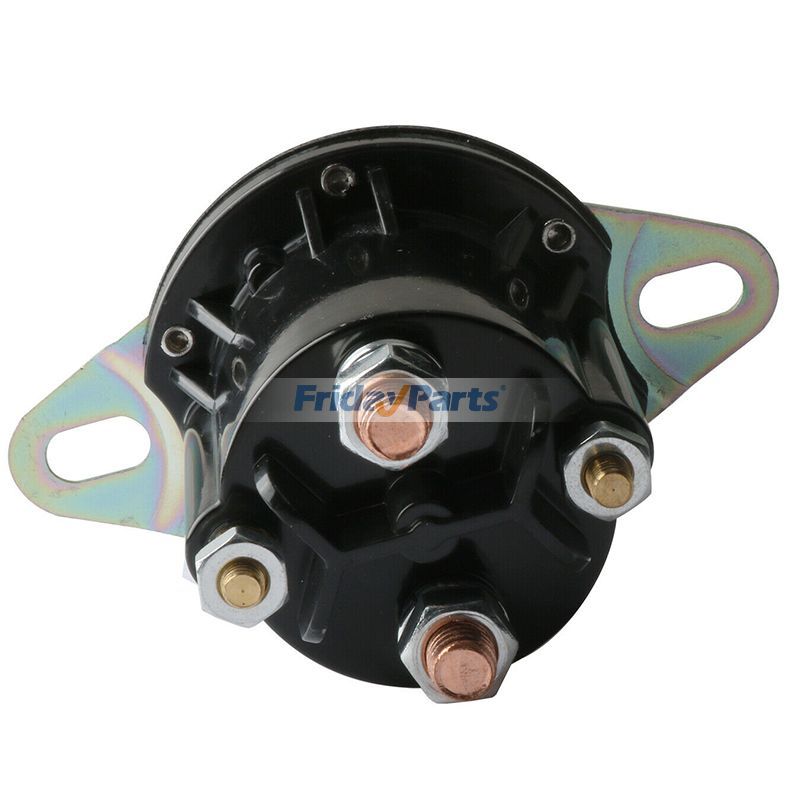 Relais solénoïde de démarrage Trombetta 12 V à 4 bornes de rechange pour voiture BullRollerpour Bulldozer,Pelle,Chargeur,Camion,Véhicule