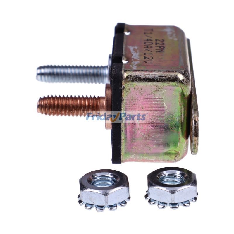 12V 40 Amp Automatic Reset Circuit Breaker 190374 for Miller Generator Trailblazer 325 Bobcat 250 Big Blue 400D  for less