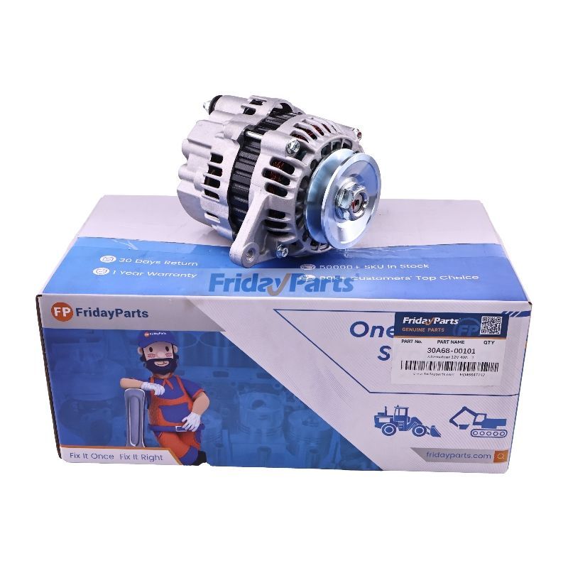 Alternateur 12V 40A 30A68-00101 30A68-00800 pour moteur Mitsubishi L3E L3E2 L3C