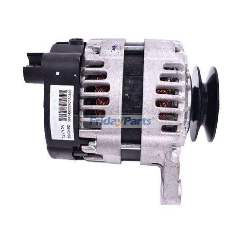 12V 40A Alternator 394-3492 for Perkins Caterpillar CAT Engine C1.1 C2 ...