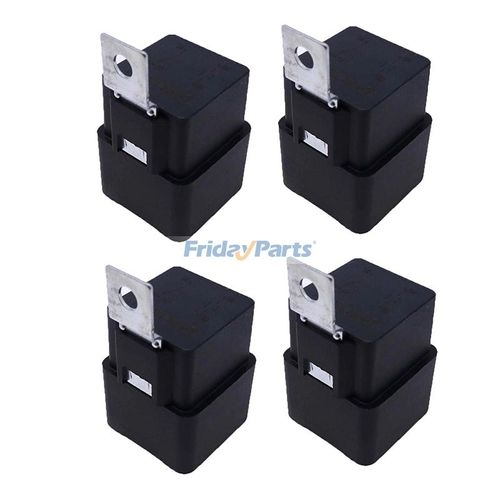 4 Pieces 12V 40A WaterProof Relay AT75769 for Hella John Deere Tractor ...
