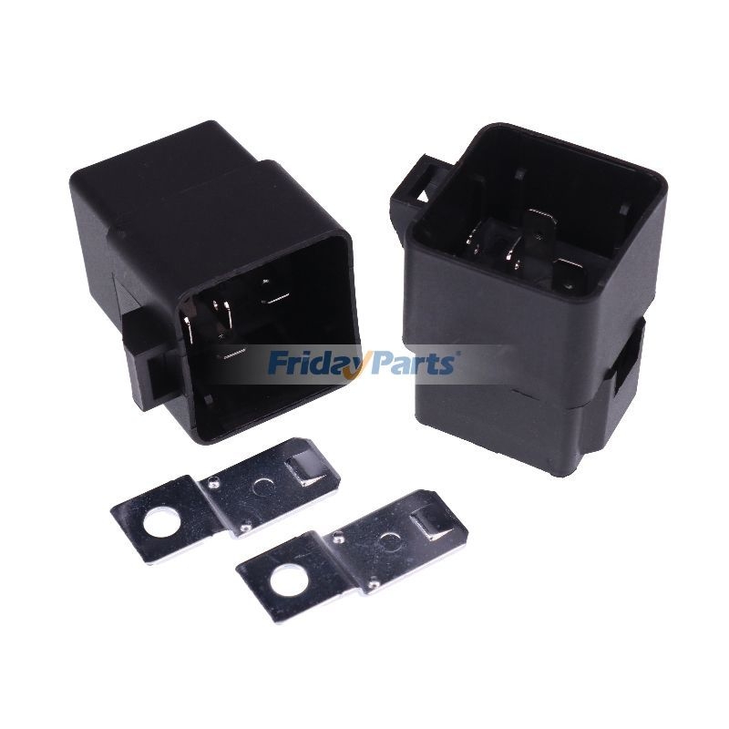 2 Pieces 12V 40A Single Pole Down Throw Relay AT75769 for John Deere ...