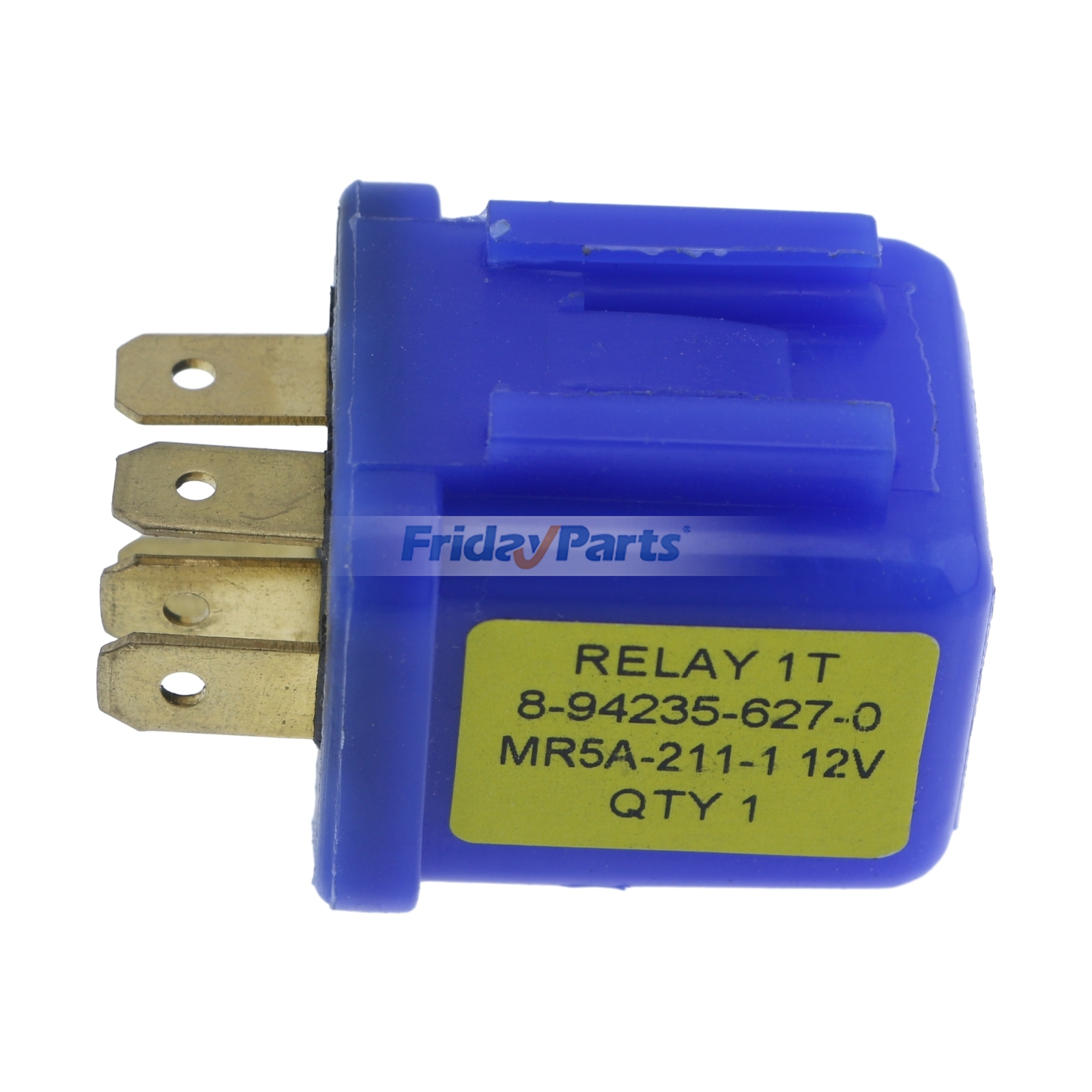 12V 5-Pin Blue Relay for Excavator