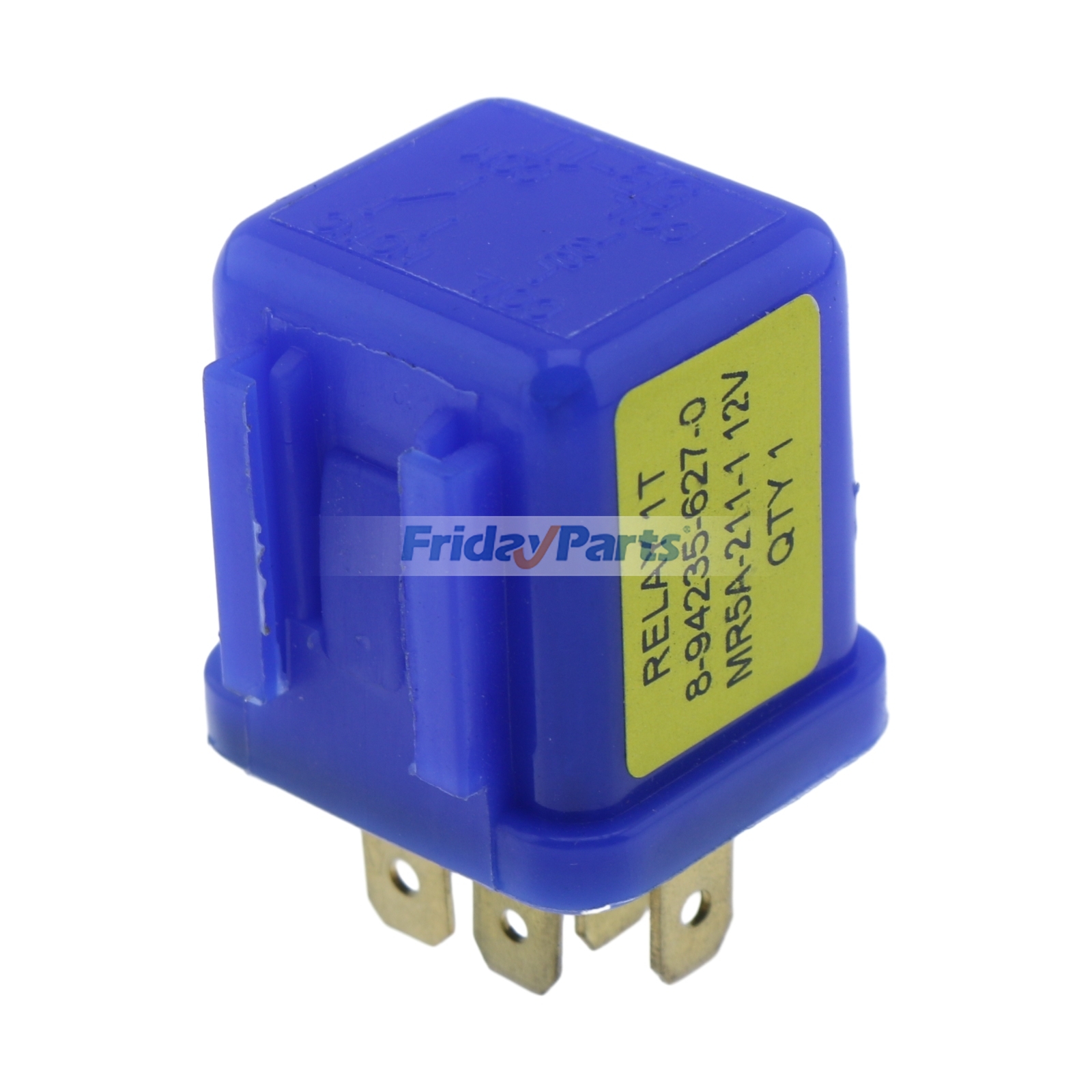 12V 5-Pin Blue Relay compatible with Excavator