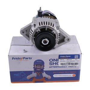 Alternador de 12 V 55 A YM119626-77210 YM119626-77220 para motor Komatsu 3D88E-7 4D88-6 4D88E-7 Excavadora PC20MR-2 PC30MR-3 PC35MR-3 PC45MR-5M0 PC50MR-2