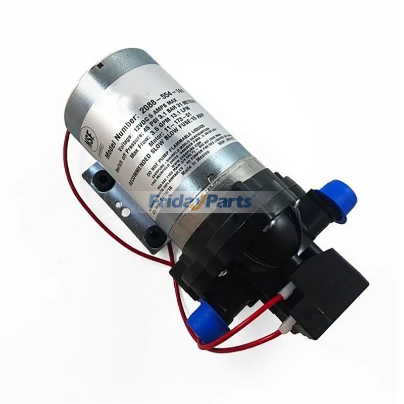 12V 5A 3.5GPM DC 45PSI Fresh Water Pump for RV Motorhome - Replaces Shurflo 2088-554-144