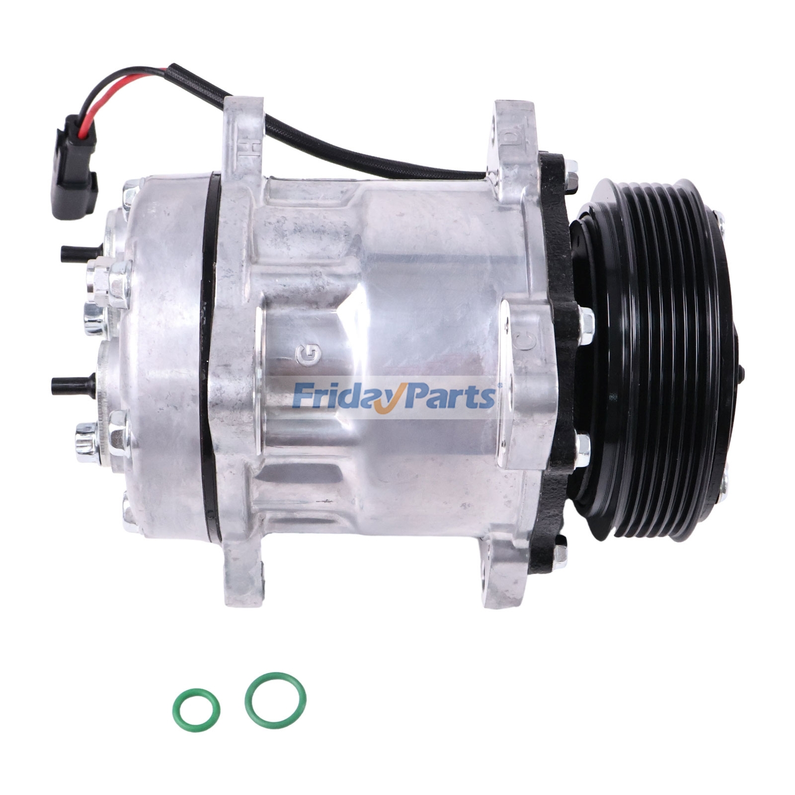 Compresseur de climatisation 12 V 5H11 6PK 120 mm QP2754 pour véhiculepourPour AUTRE MARQUE