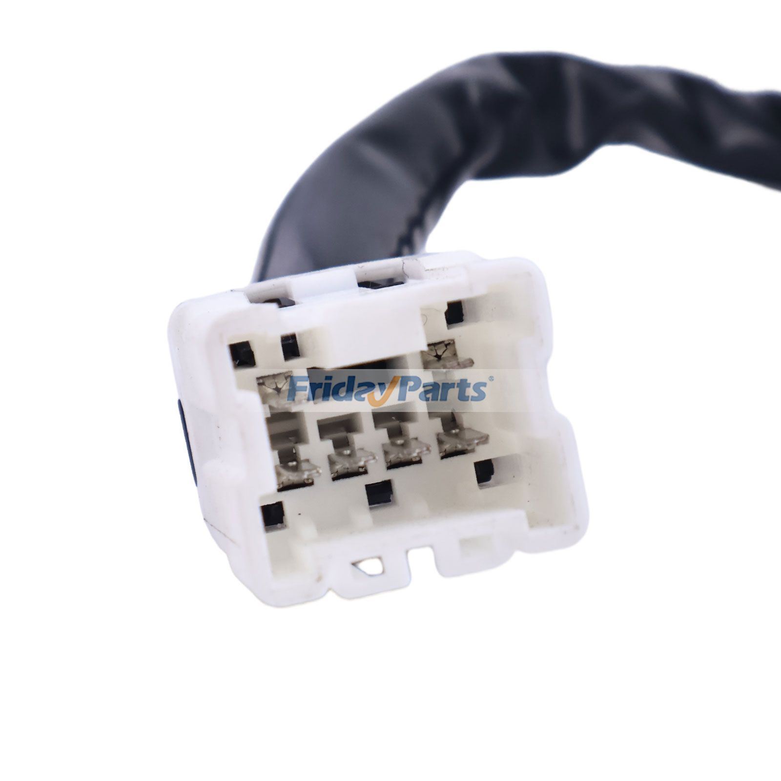 Moteur de lève-vitre côté passager droit 12 V 6 broches de FridayParts