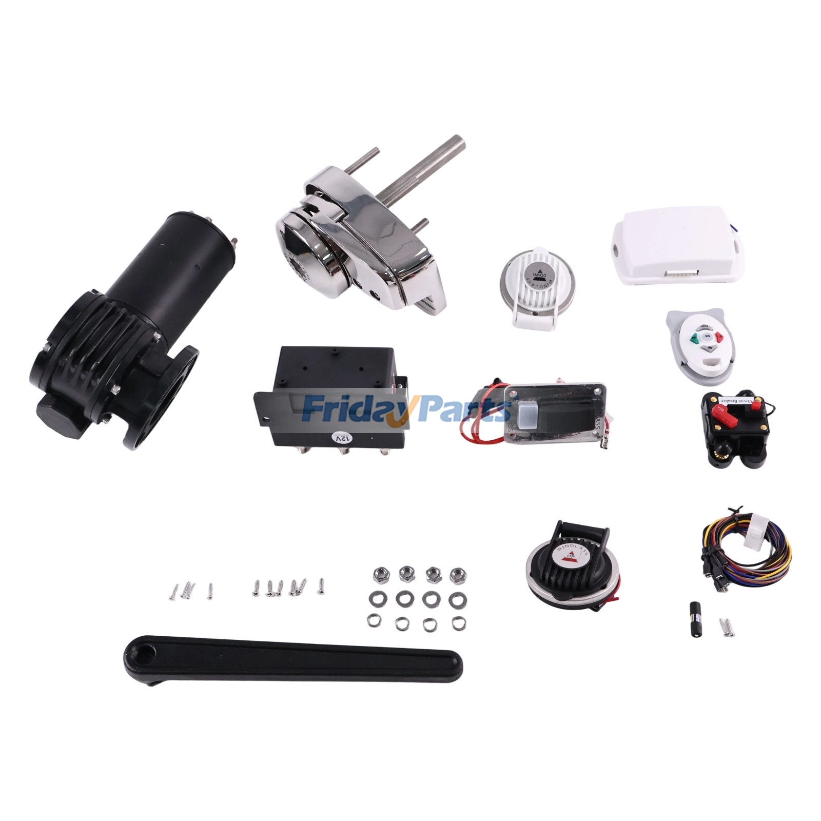 Kit de guindeau électrique haute vitesse pour ancre pour Maritime Pour AUTRE MARQUE