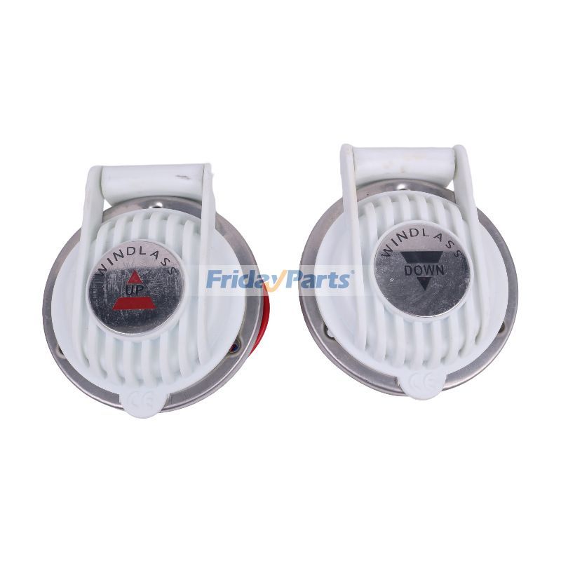 Kit de molinete horizontal de 12 V y 600 W para embarcaciones de hasta 35 pies/10 m para Marino