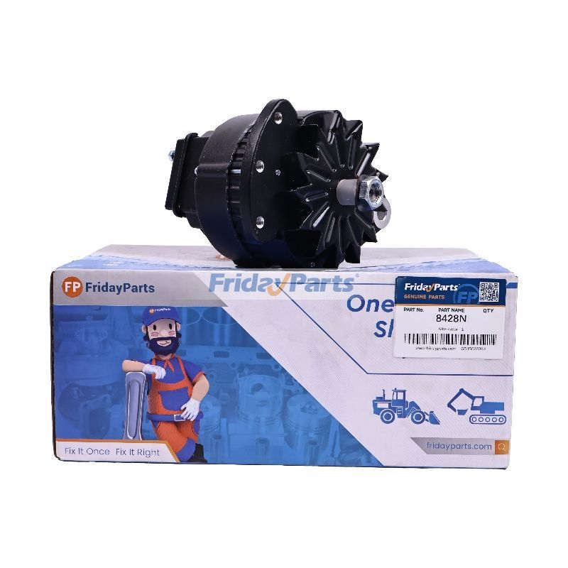 Alternador 12 V 65 A 8428N para motor Yanmar 374 395 366 388 Unidad de camión Thermo King RD-II MAX