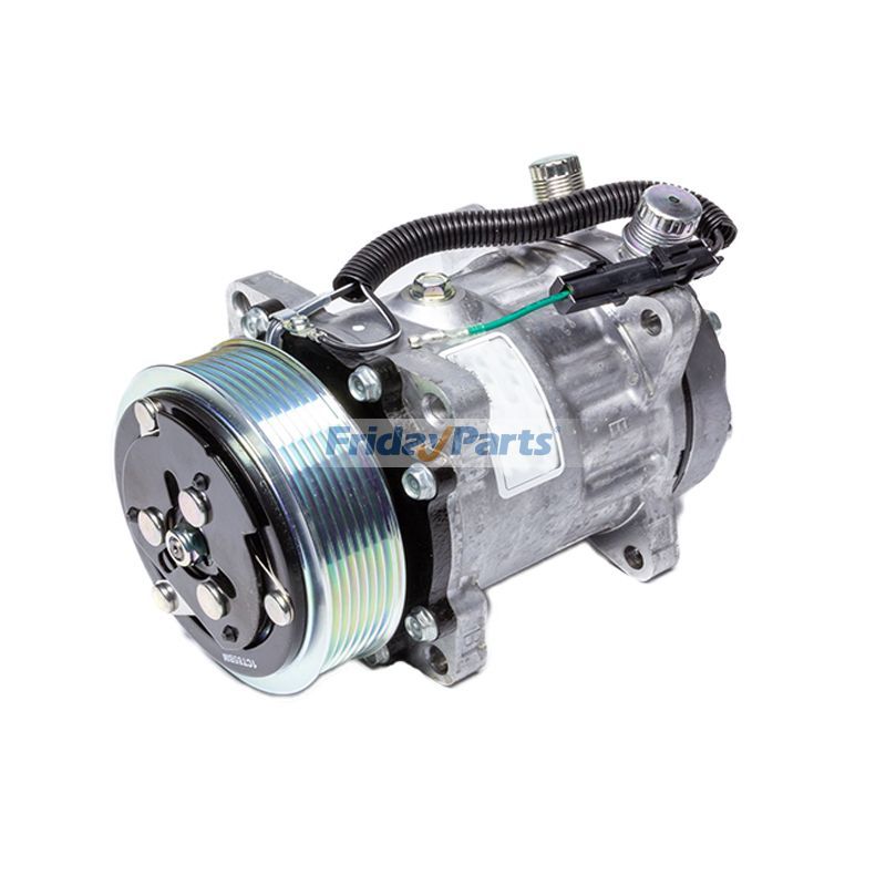 Compresor de aire acondicionado SD508 de 12 V, 6 unidades, 119 mm, 9546 para Volkswagen Golf III 1991-1997