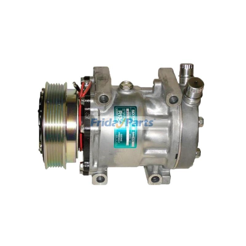 12V 6PK 119mm Sanden SD7L15 A/C Compressor 6037