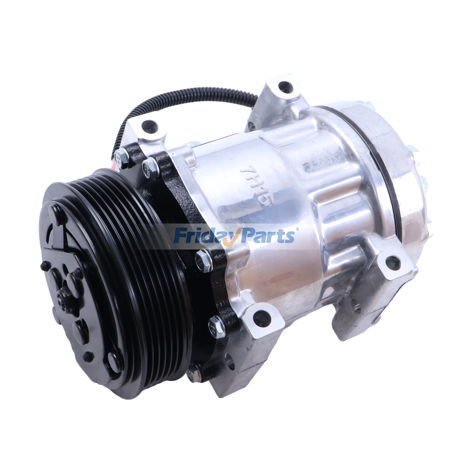 12V 6PK 126mm 7H15 A/C Compressor F69-1015-111 F69-1028-111 for Peterbilt 365 367 389 Kenworth T680 T660 T880 Truck